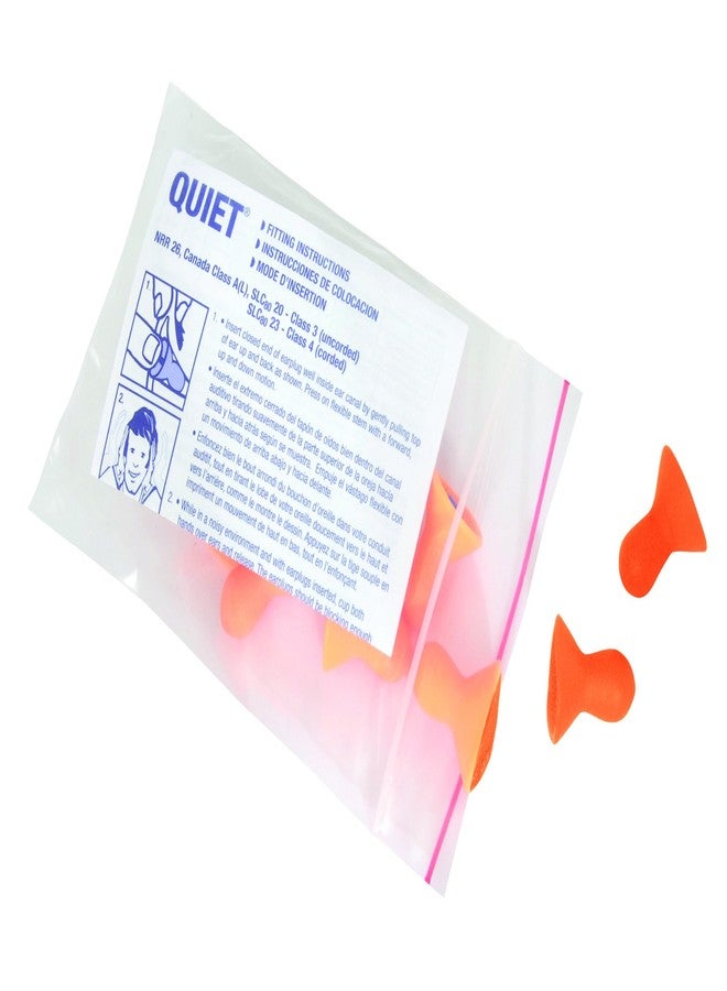 Howard Leight by Honeywell Quiet Reusable Earplugs, 5-Pair Vending Pack (QD-5) - Image 2